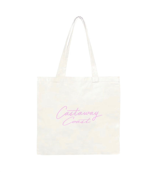 Castaway Club tote pink